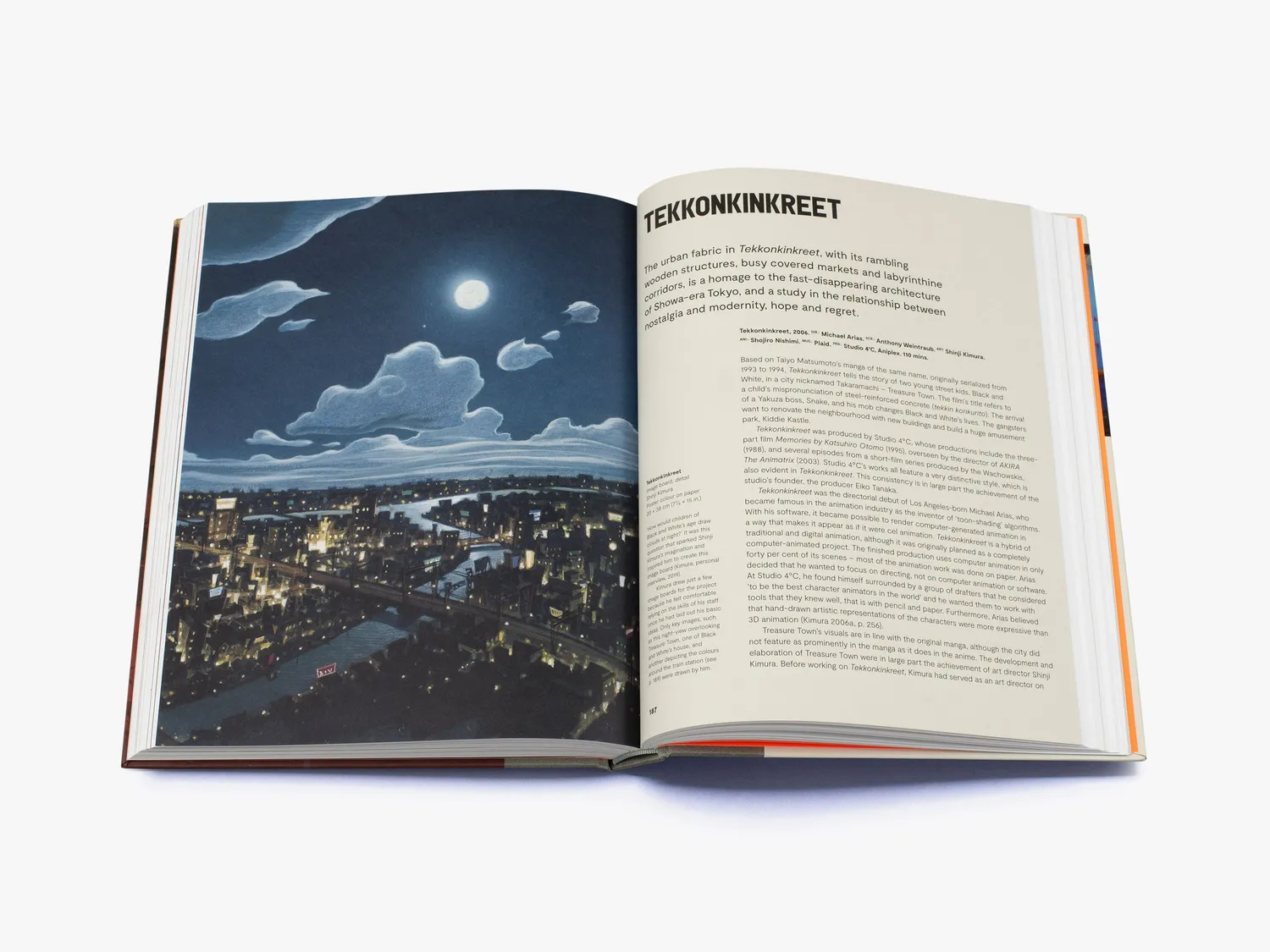 Thames & Hudson Anime Architecture bog illustreret
