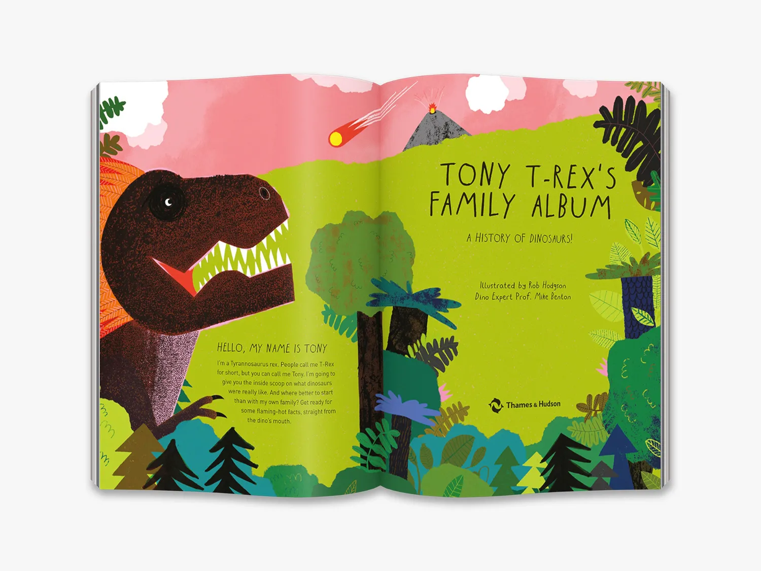 Thames & Hudson Tony T-Rex’s Family Album børnebog