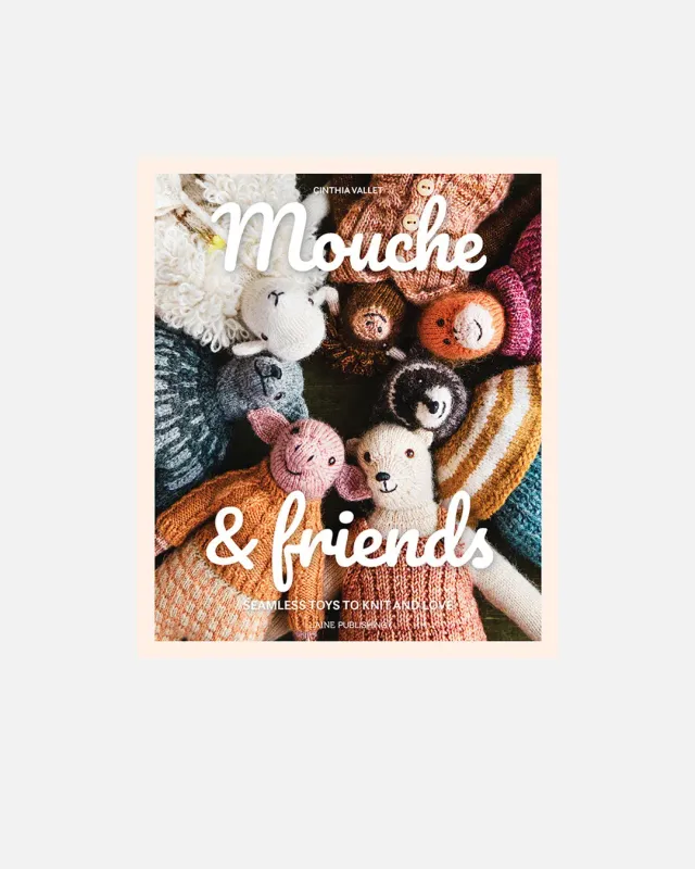 Tukubook Nordic Knits Mouche & Friends strikkebog softcover engelsk
