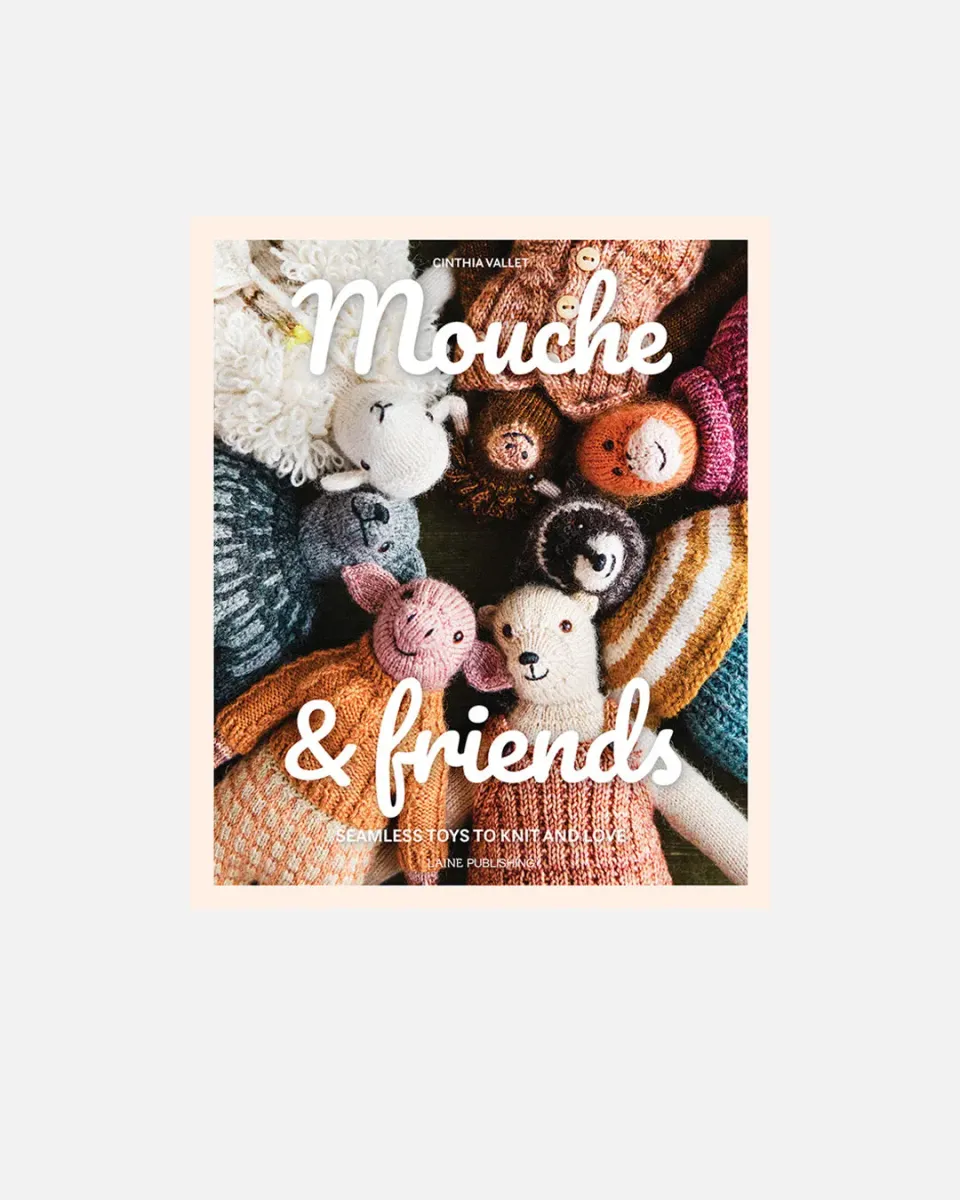 Tukubook Nordic Knits Mouche & Friends strikkebog softcover engelsk