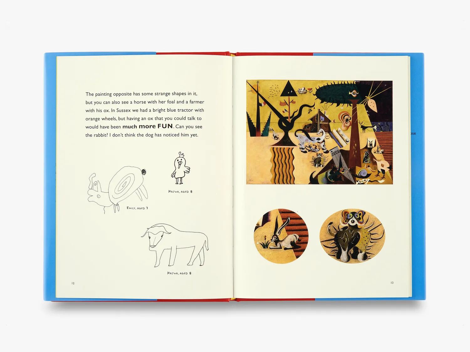 Thames & Hudson Miró's Magic Animals kunstbog illustreret