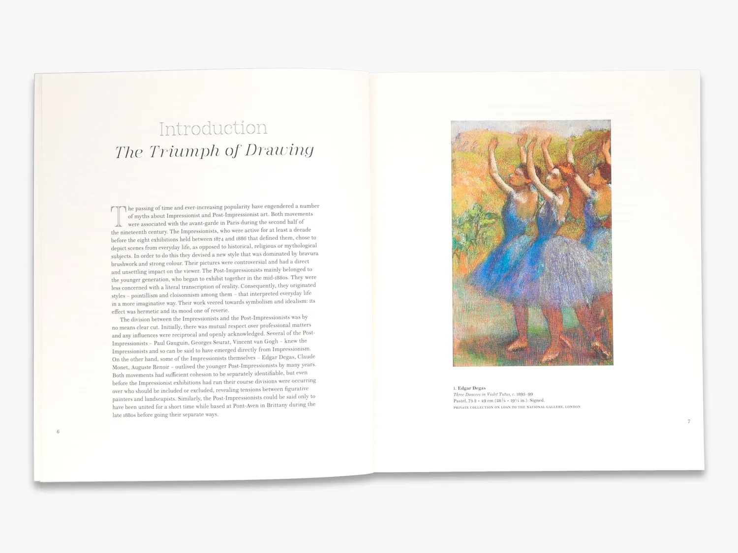 Thames & Hudson Impressionist Drawings fagbog tegninger