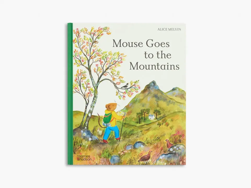 Mouse Goes to the Mountains børnebog med flapper