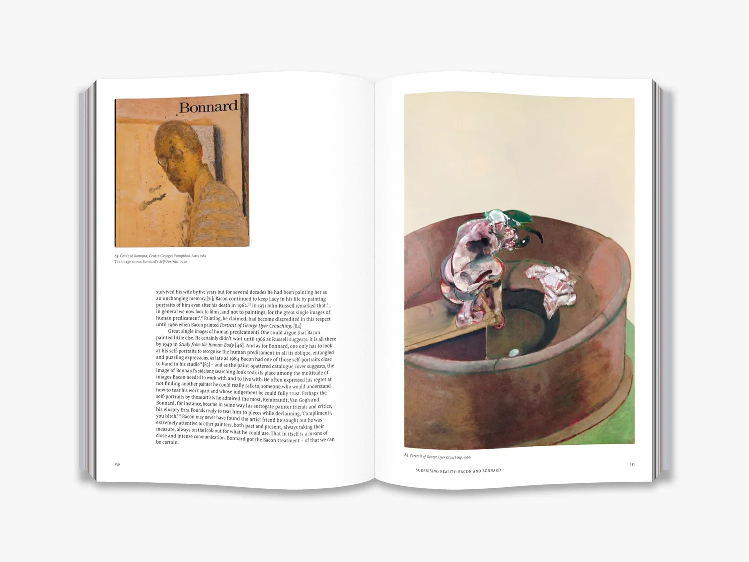 Thames & Hudson Inside Francis Bacon fagbog studier