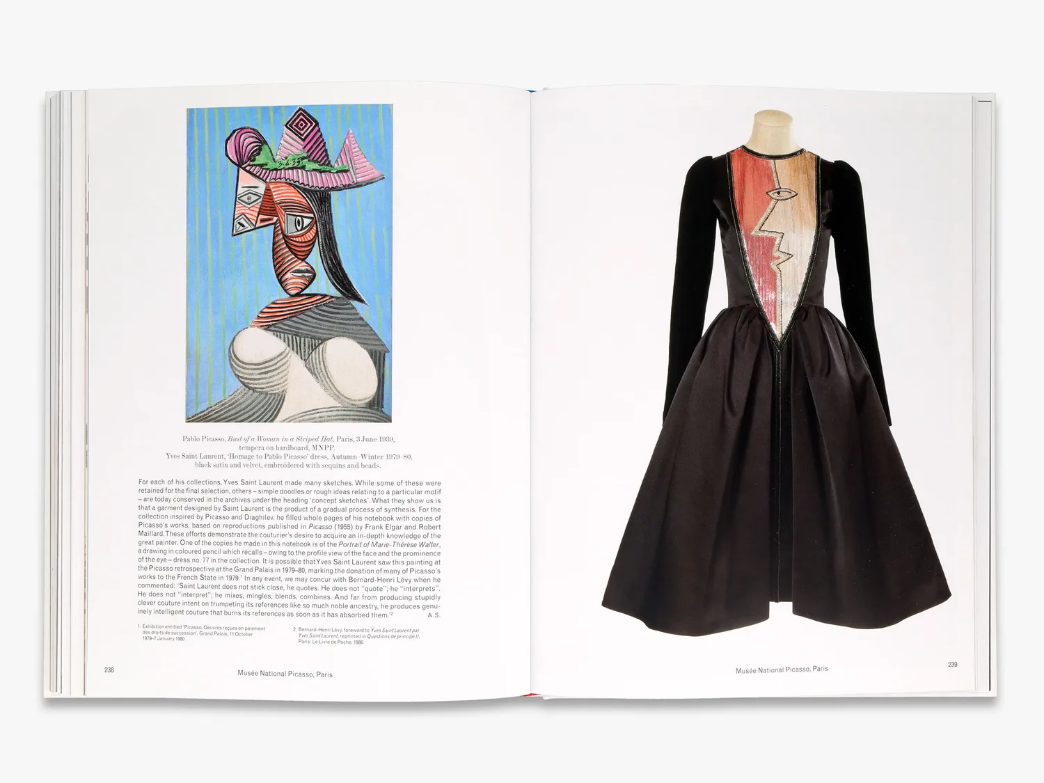 Thames & Hudson Yves Saint Laurent and Art bog om modekunst