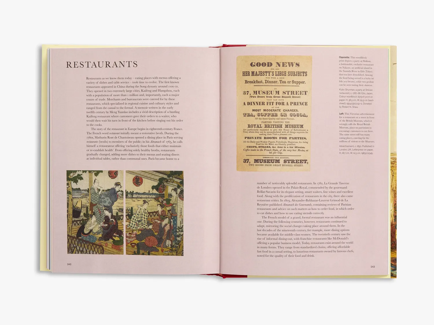 Thames & Hudson Repast bog illustreret madhistorie
