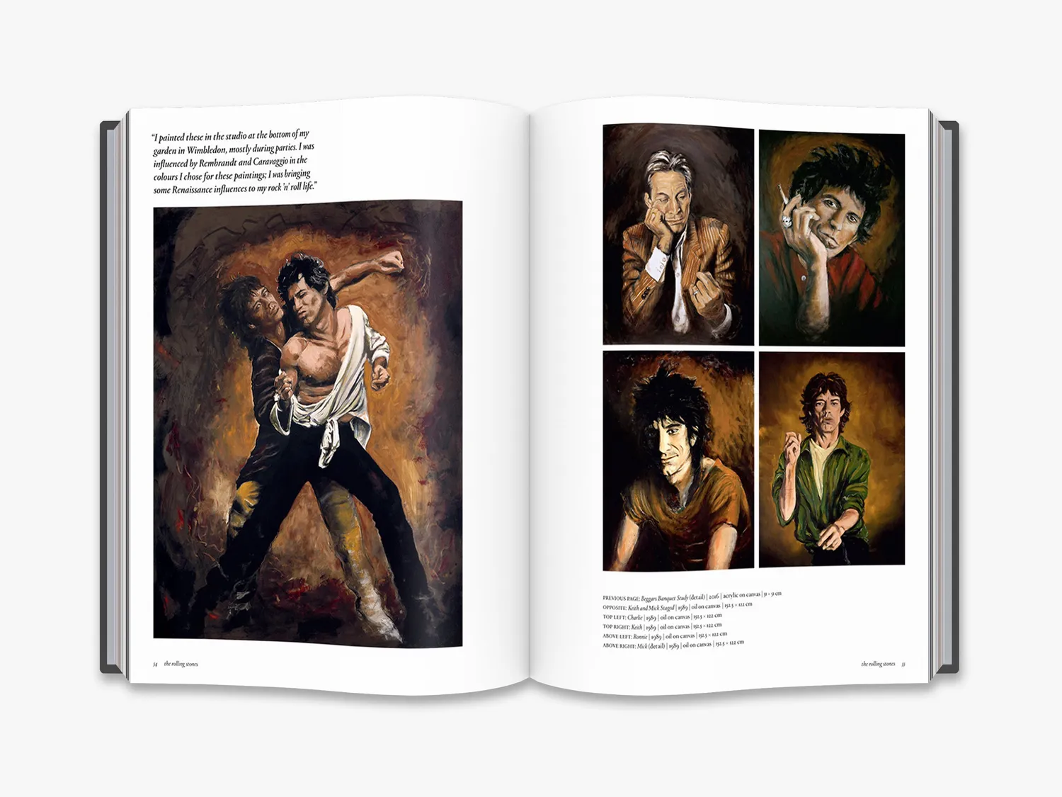Thames & Hudson Ronnie Wood Artist bog illustreret