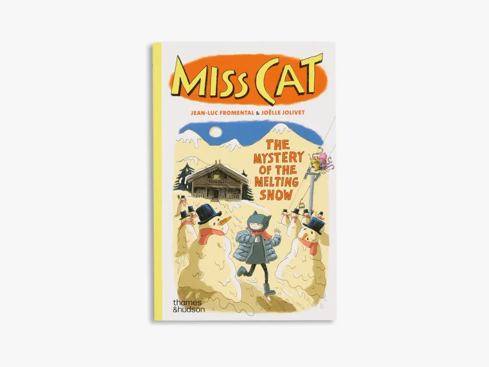 Thames & Hudson Miss Cat Melting Snow billedbog krimi