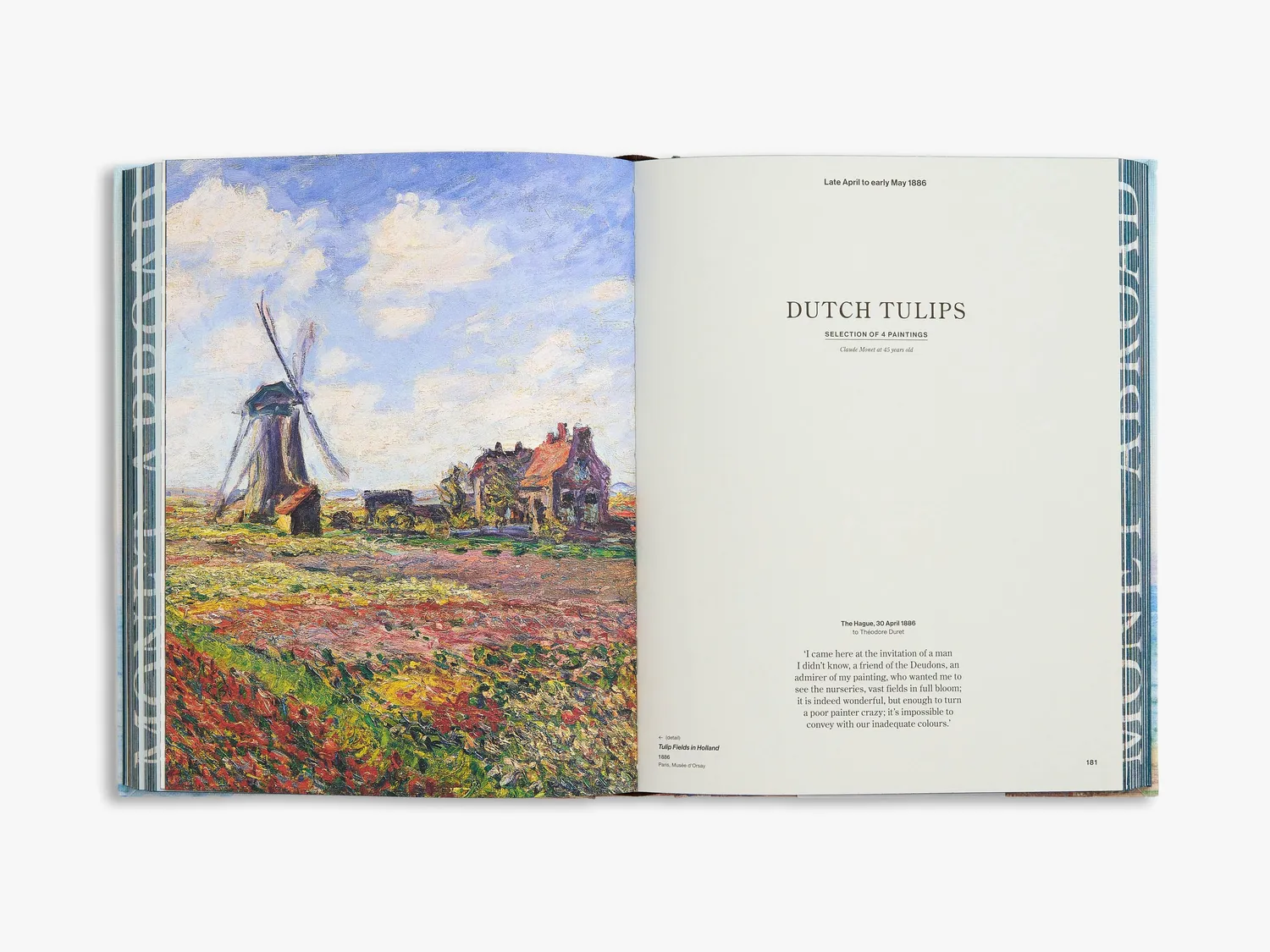 Thames & Hudson Monet Abroad bog rejser indbundet