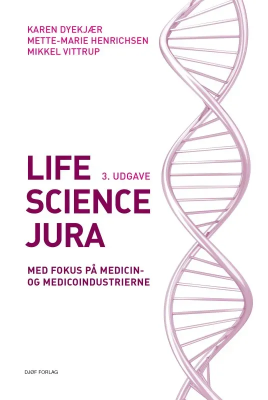 Nyt Juridisk Forlag Life science jura grundbog papirbog lægemiddel