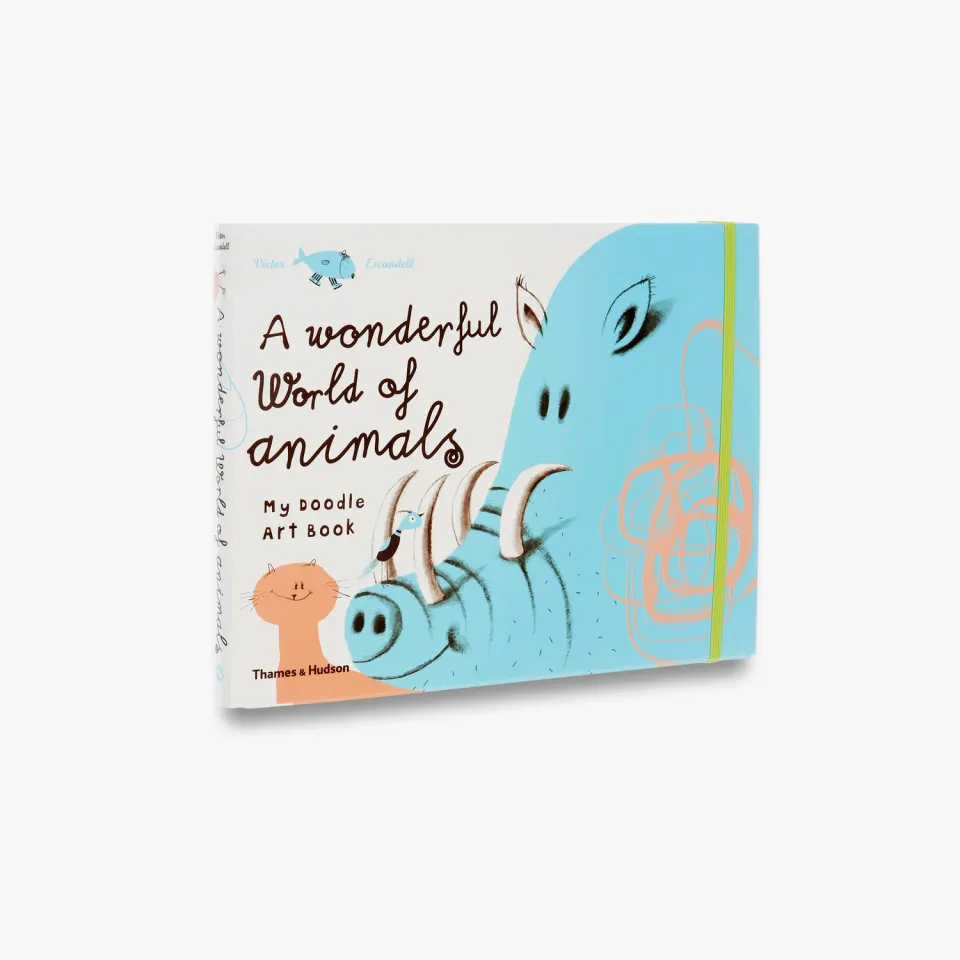Thames & Hudson Wonderful World of Animals malebog børn dyr