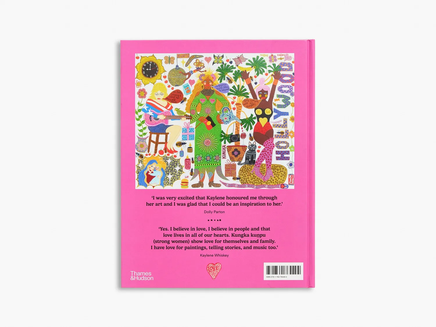 Thames & Hudson The Art of Kaylene Whiskey bog popkunst