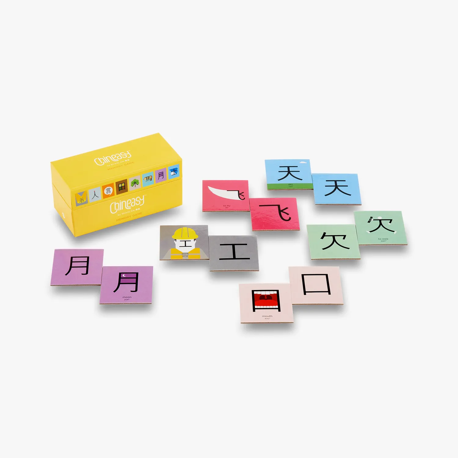 Thames & Hudson Chineasy Memory Game spil kinesisk