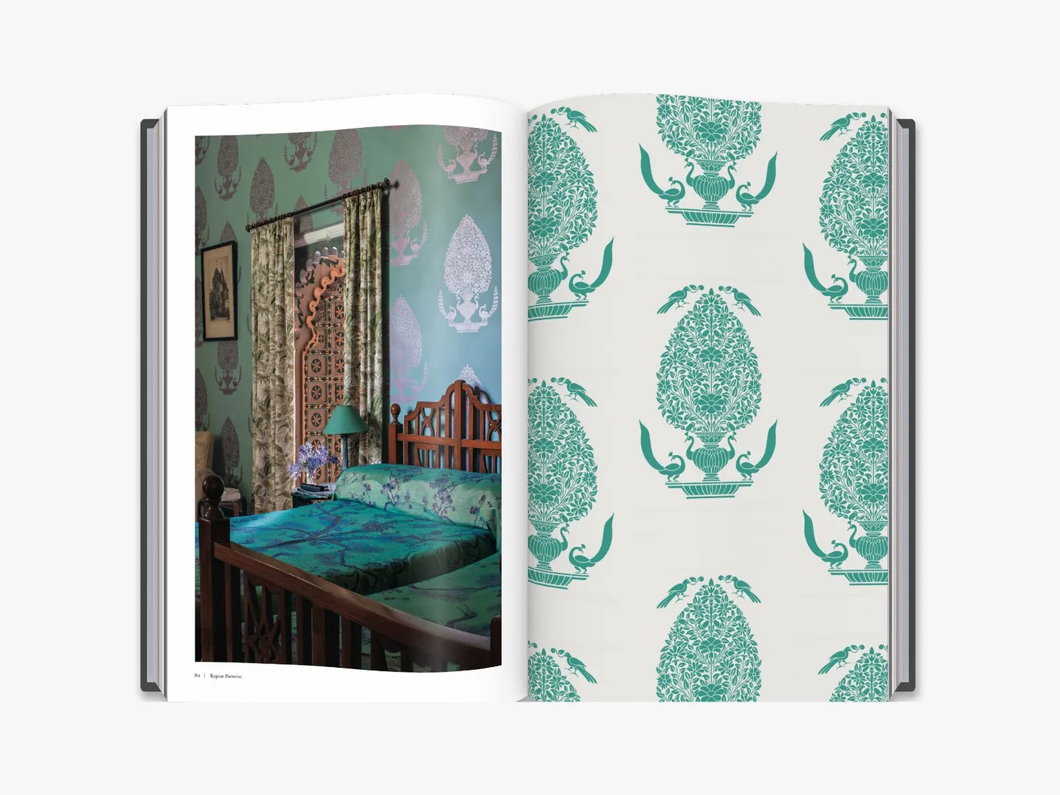 Thames & Hudson Floral Patterns of India mønsterbog indbundet