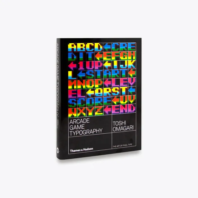 Thames & Hudson Arcade Game Typography typografibog pixel