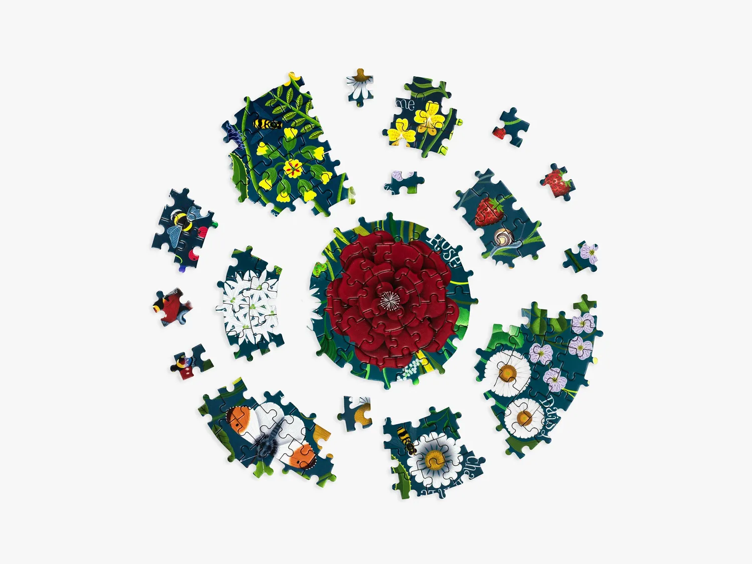 Thames & Hudson Shakespeare's Flowers puslespil 1000 brikker blomster