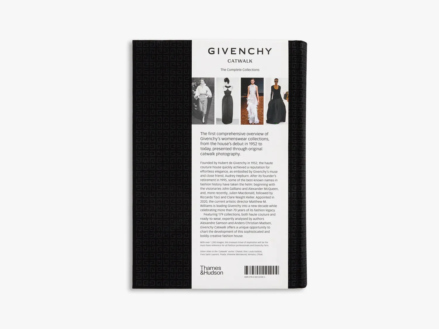 Thames & Hudson Catwalk Givenchy CATWALK modebog indbundet