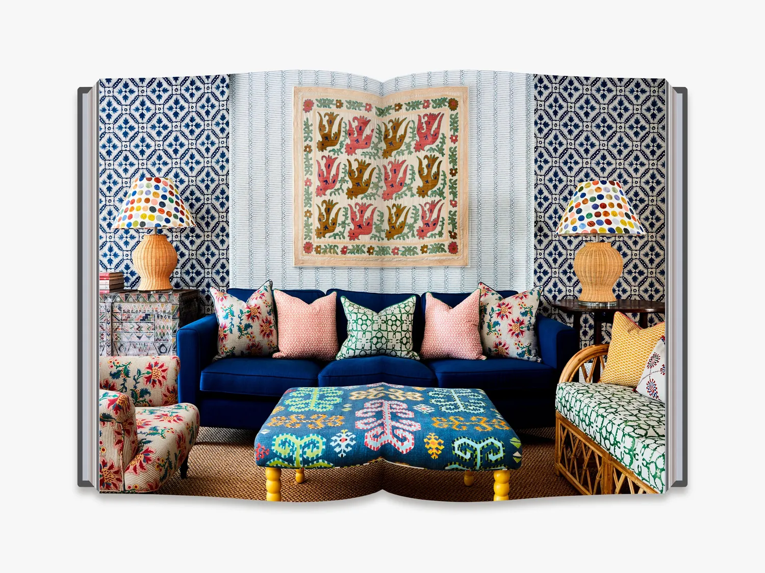 Thames & Hudson Anna Spiro A Life in Pattern bog – maksimalistisk interiør