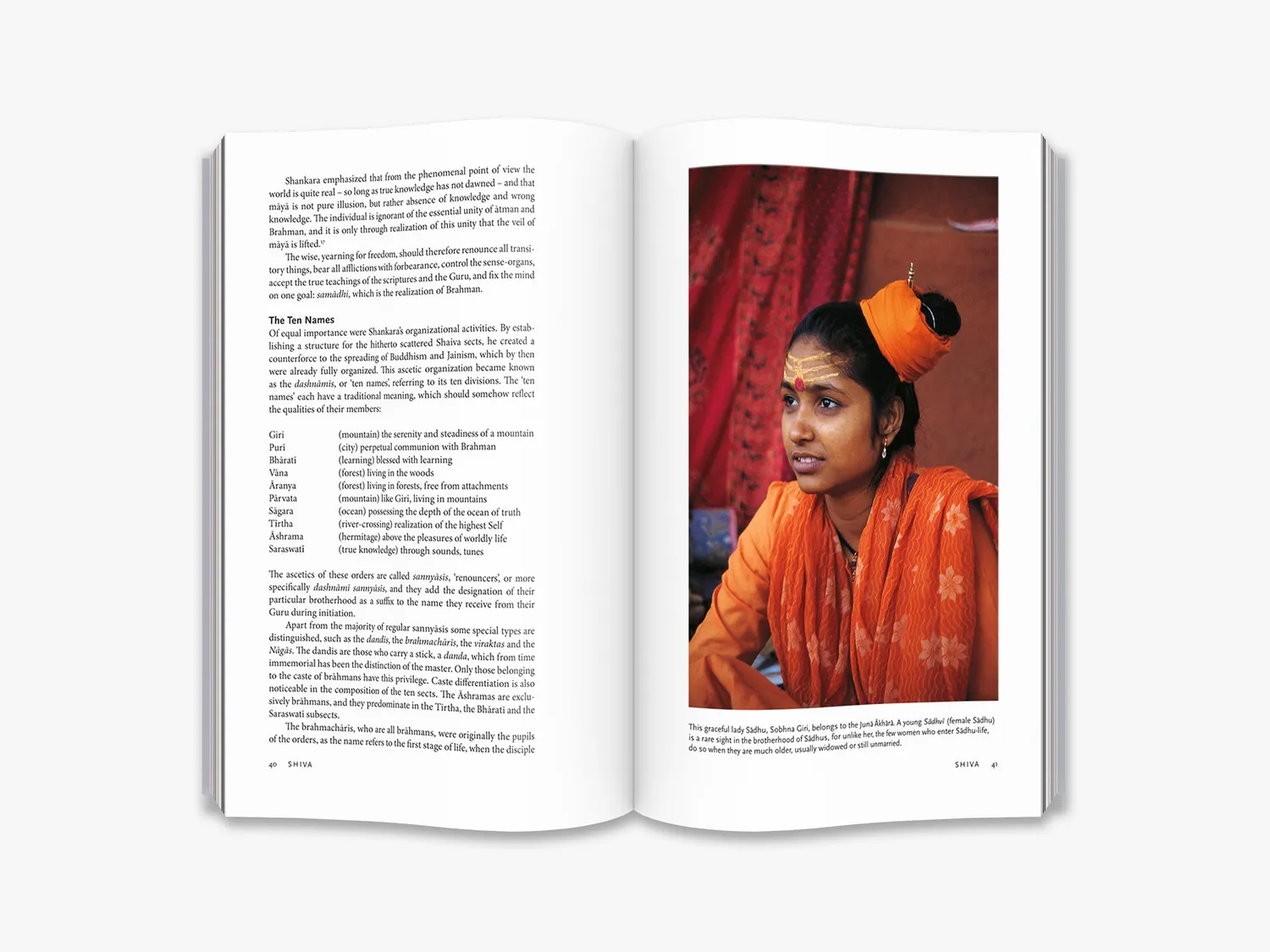 Thames & Hudson Sadhus fagbog Indien foto