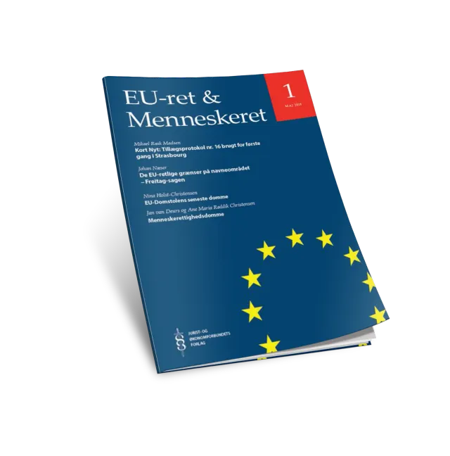 Nyt Juridisk Forlag EU-ret & Menneskeret online – tidsskrift