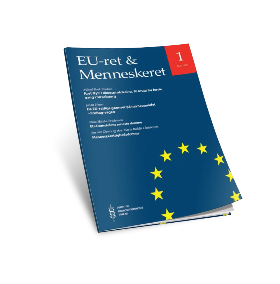 Nyt Juridisk Forlag EU-ret & Menneskeret online – tidsskrift