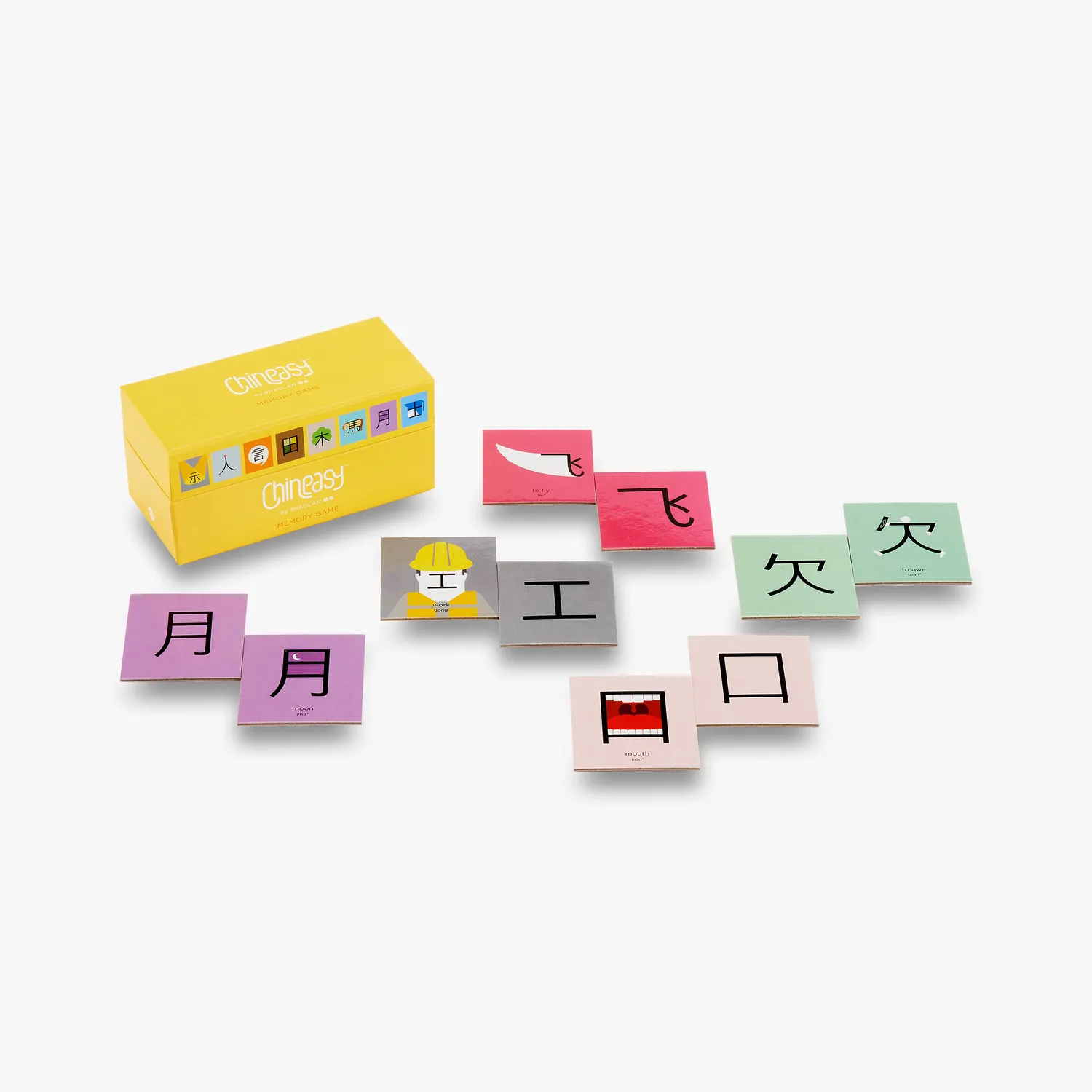 Thames & Hudson Chineasy Memory Game spil kinesisk