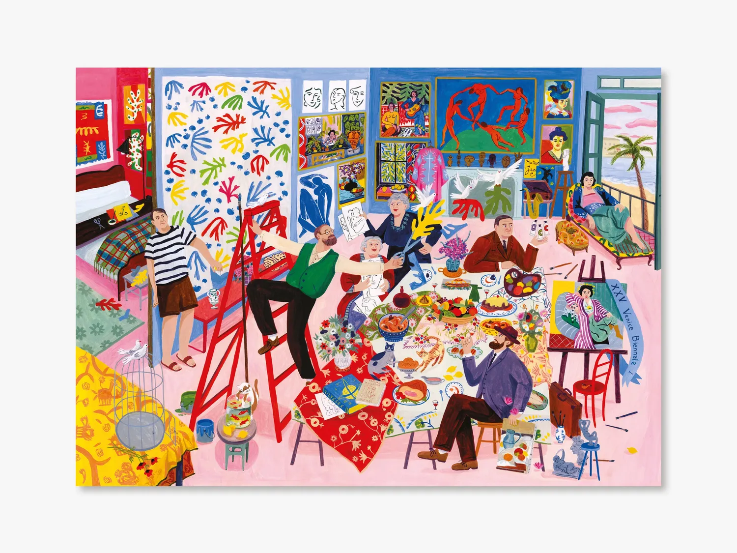 Thames & Hudson Dinner with Matisse puslespil 1000 brikker