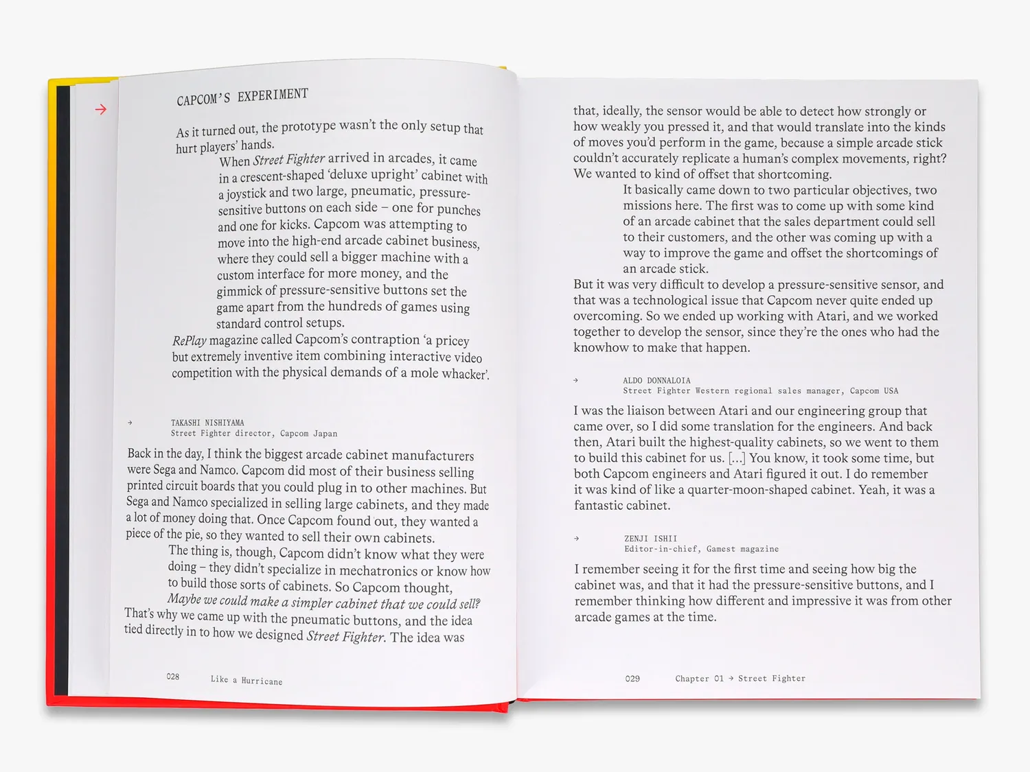Thames & Hudson Like a Hurricane bog – Street Fighter II