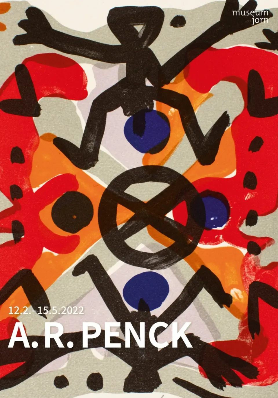 Museum Jorn A.R. Penck Kopenhagen-Suite plakat 70x100