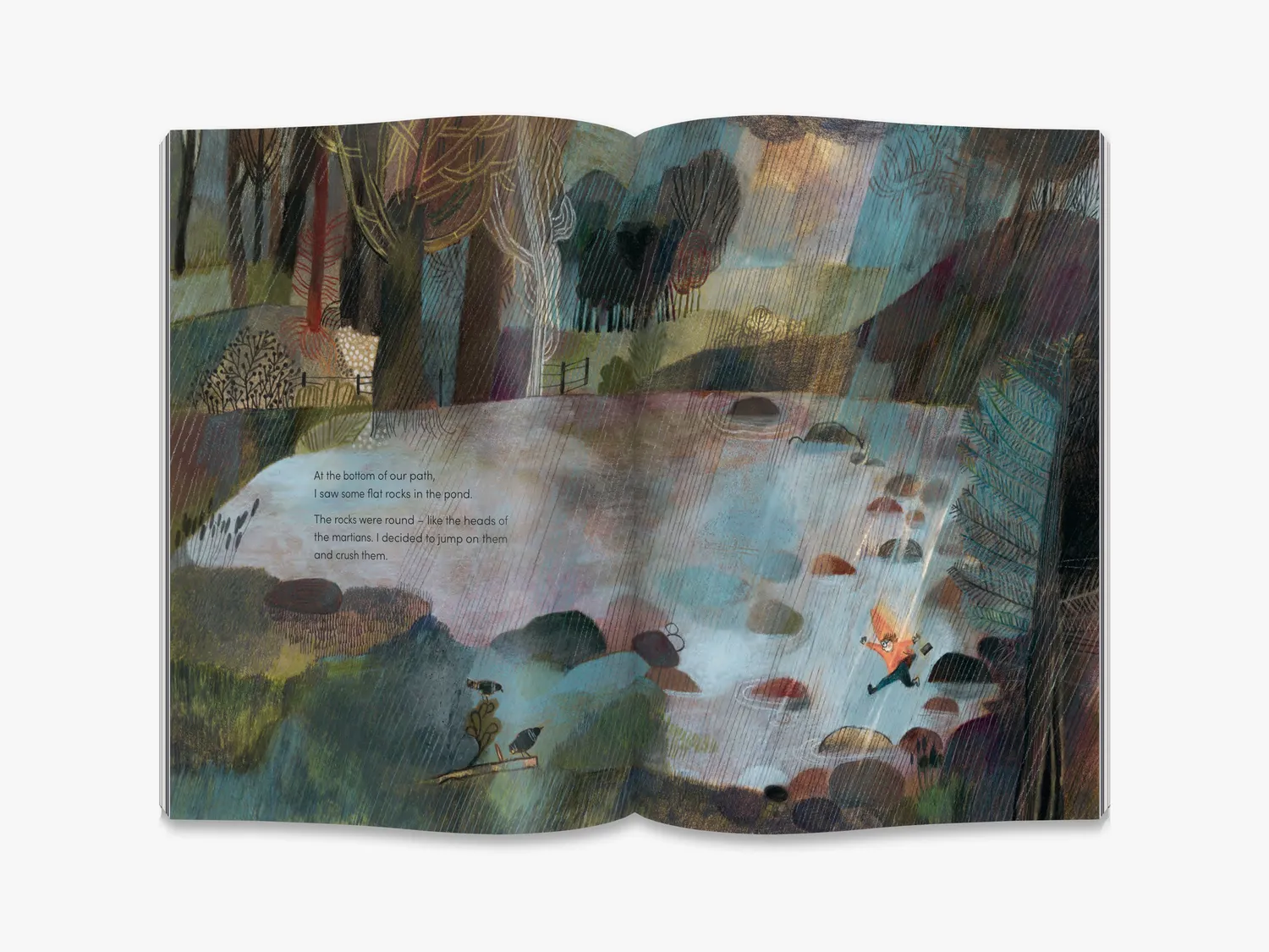 Thames & Hudson On A Magical Do-Nothing Day billedbog illustreret