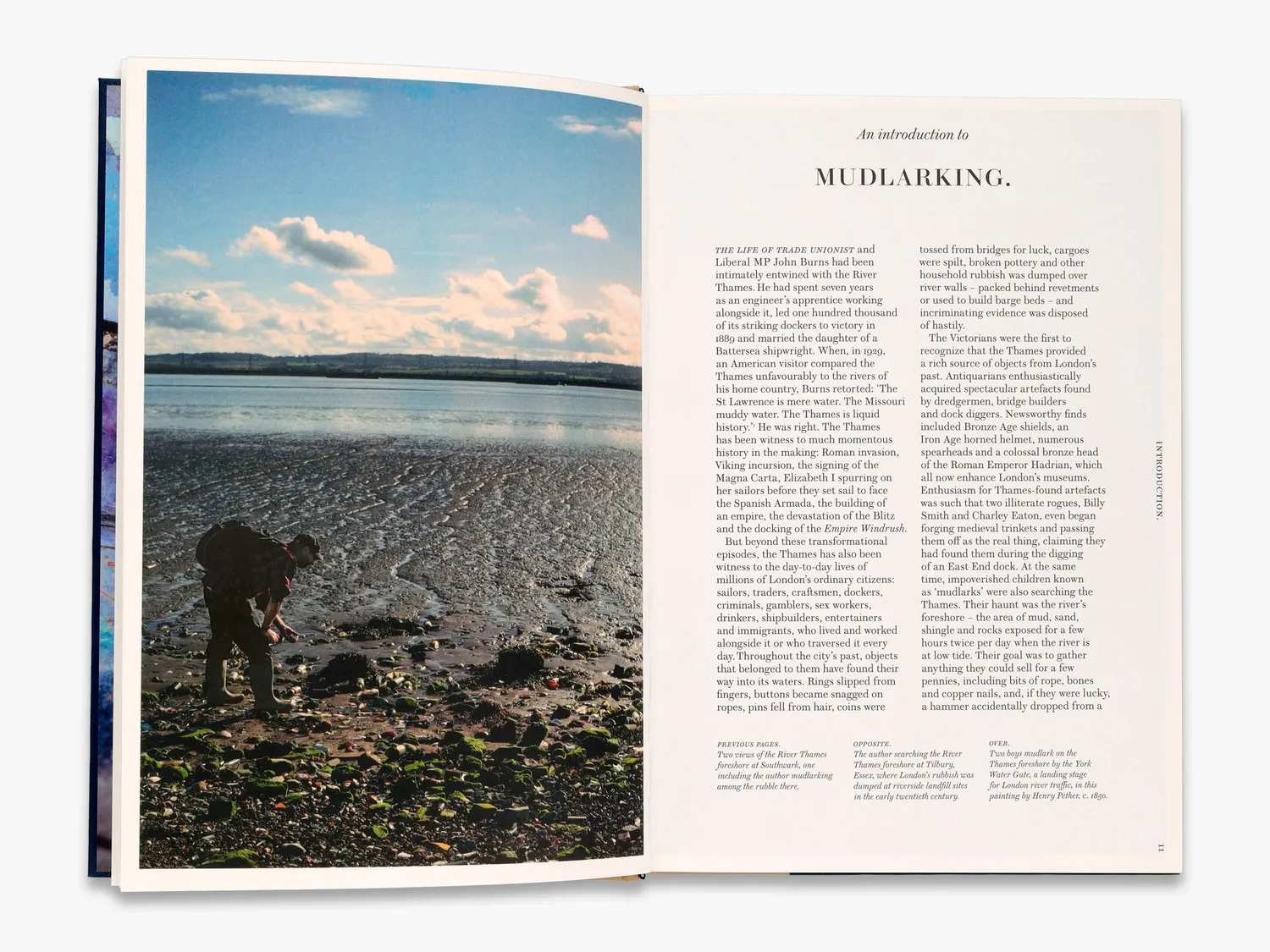 Thames & Hudson Mudlark'd bog om fund fra Themsen