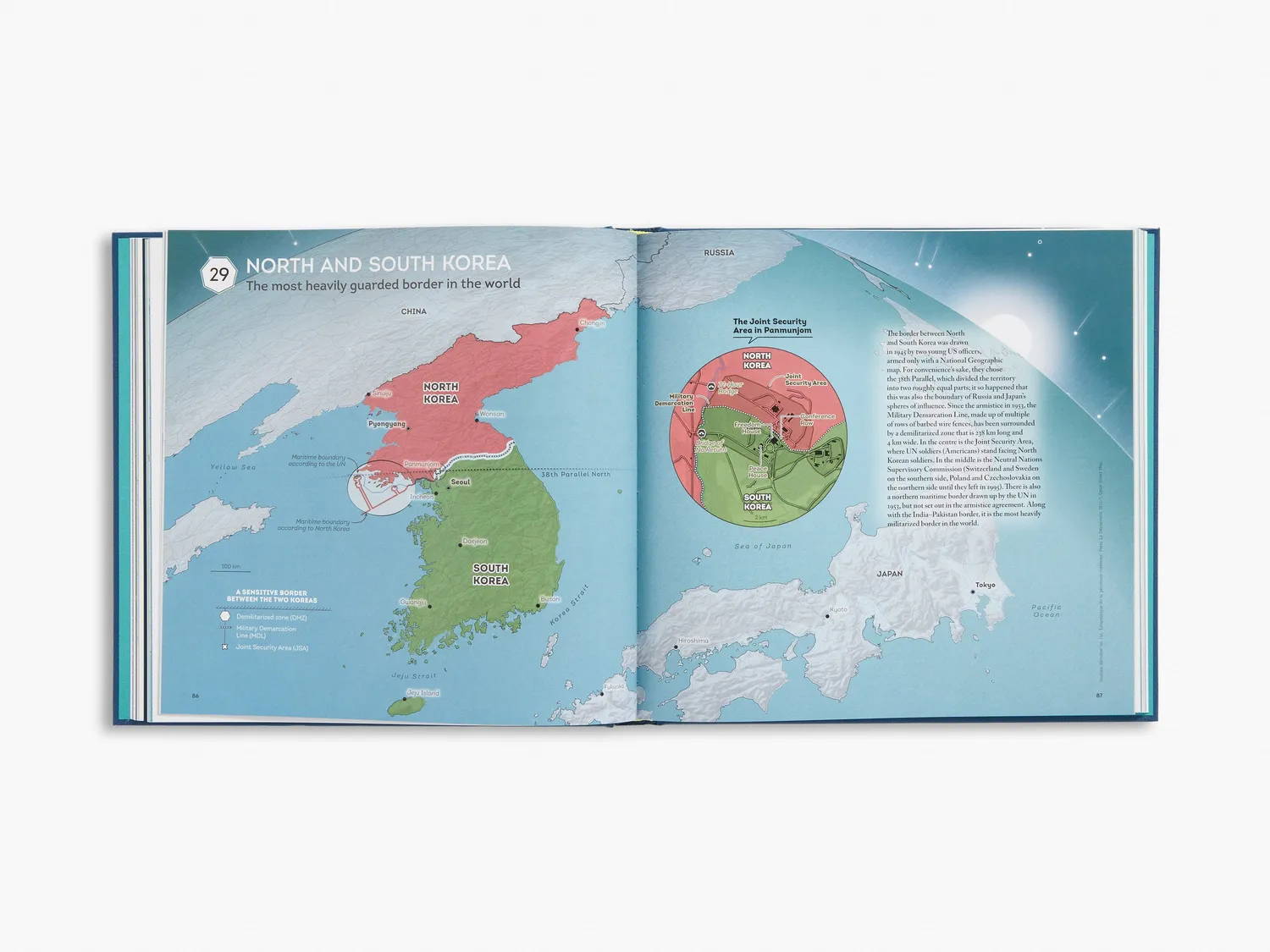 Thames & Hudson Atlas of Borders bog geopolitik
