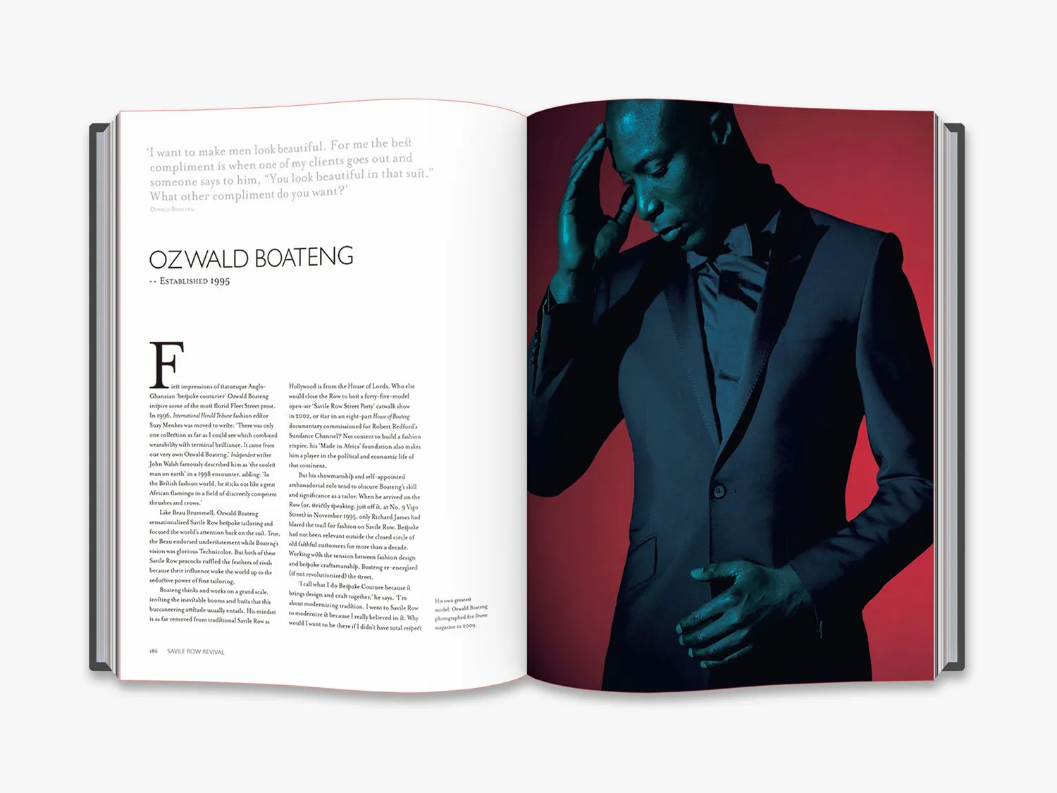 Thames & Hudson Savile Row modebog skrædderkunst