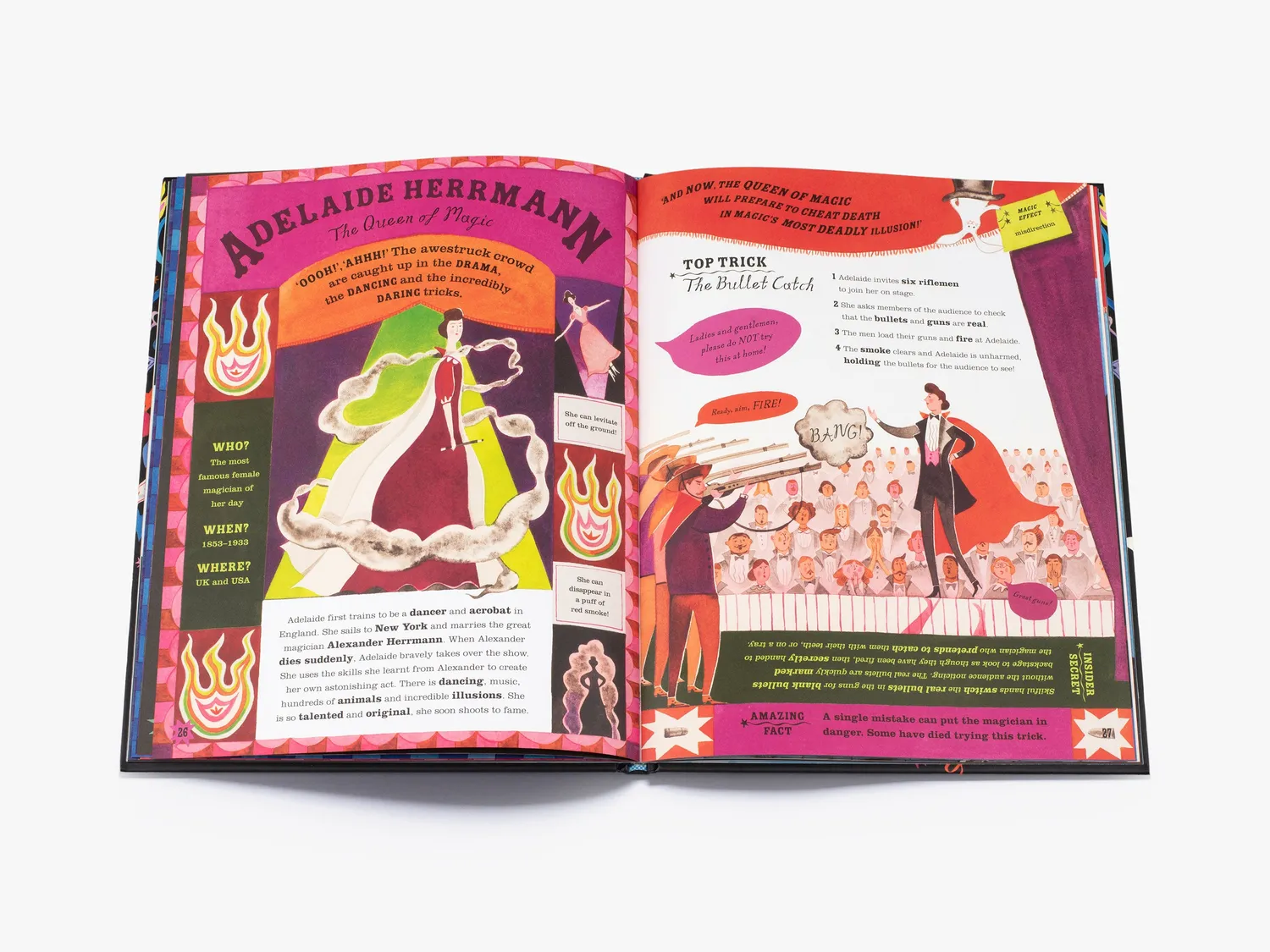 Thames & Hudson Marvellous Magicians børnebog signeret udgave