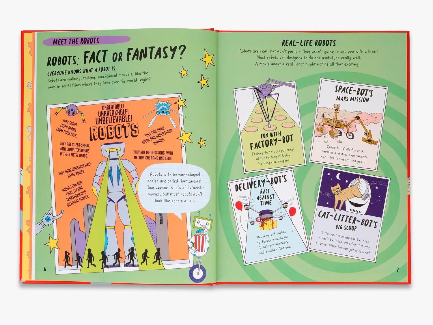 Brainiacs Book of Robots and AI læsebog – robotter