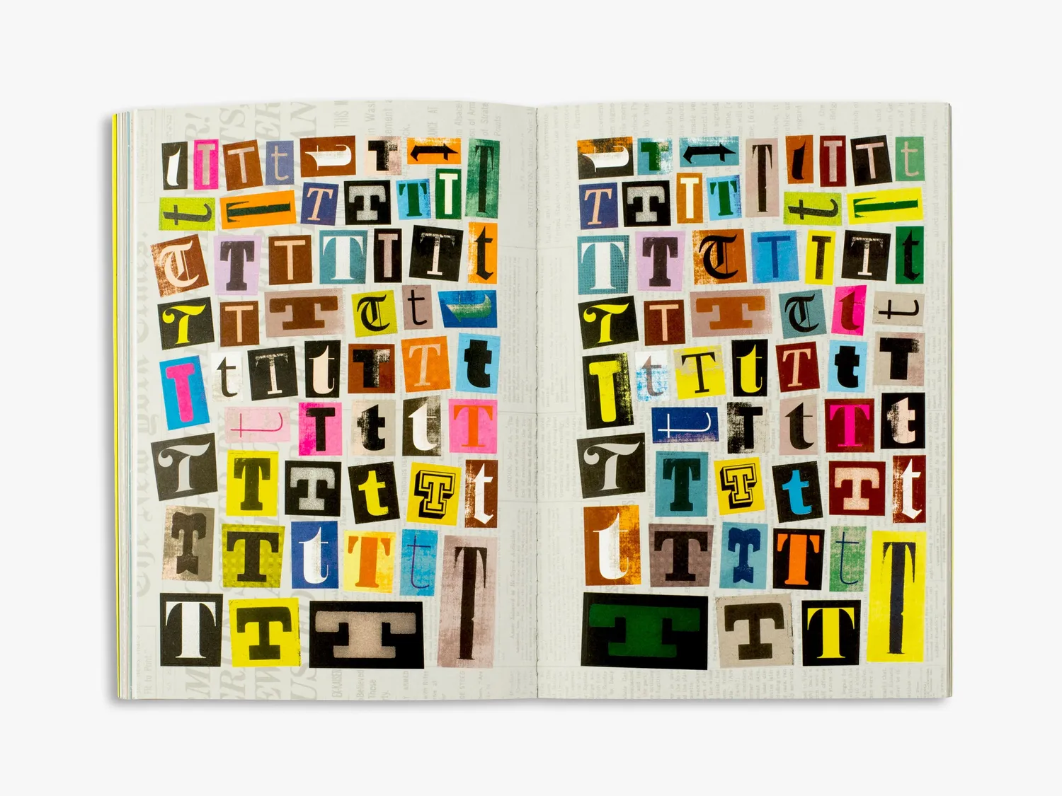 Thames & Hudson Ransom Note klistermærkebog 2000 stk