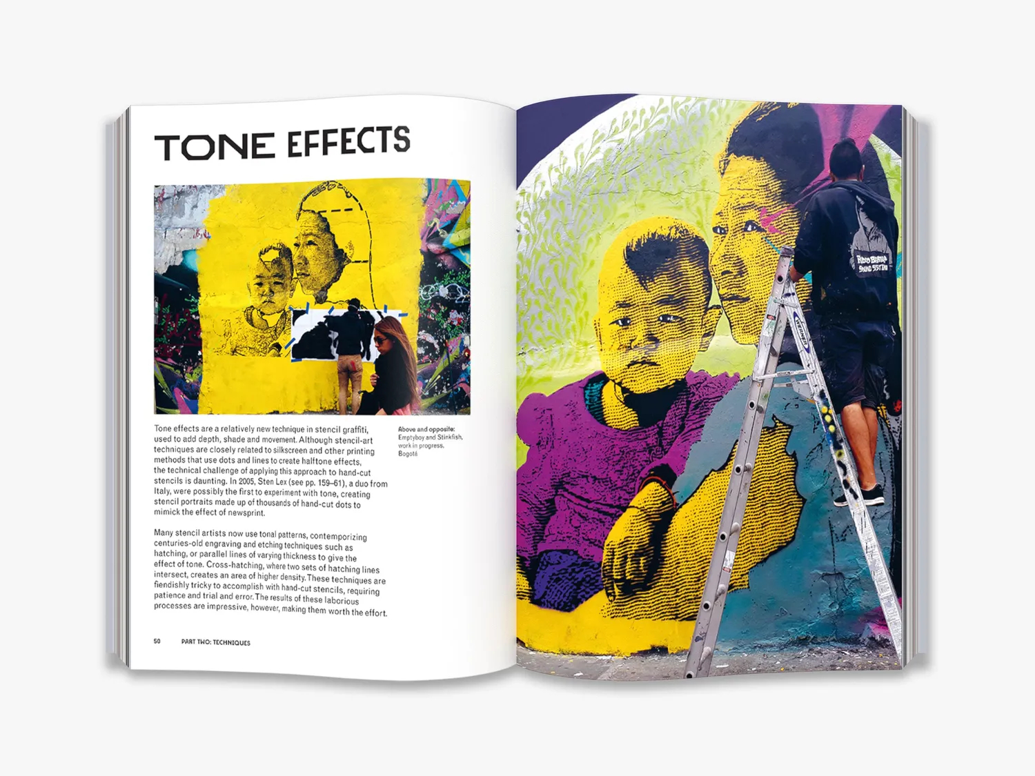Thames & Hudson Stencil Graffiti Handbook bog street art