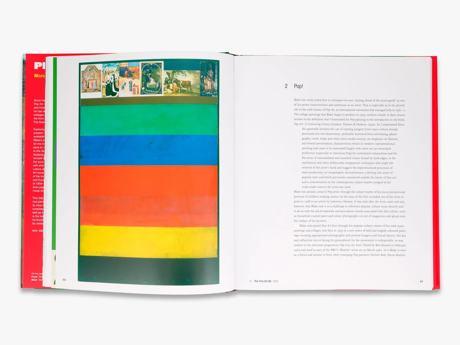 Thames & Hudson Peter Blake bog – pop art monografi