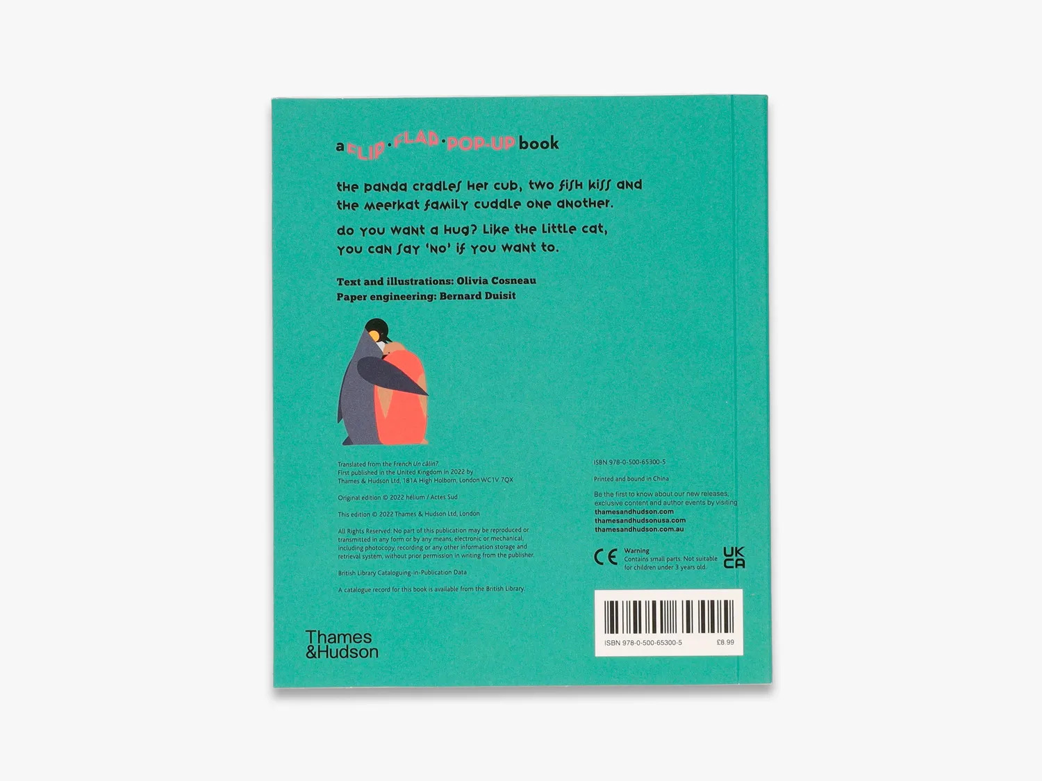 Thames & Hudson Do You Want a Hug pop op børnebog kram