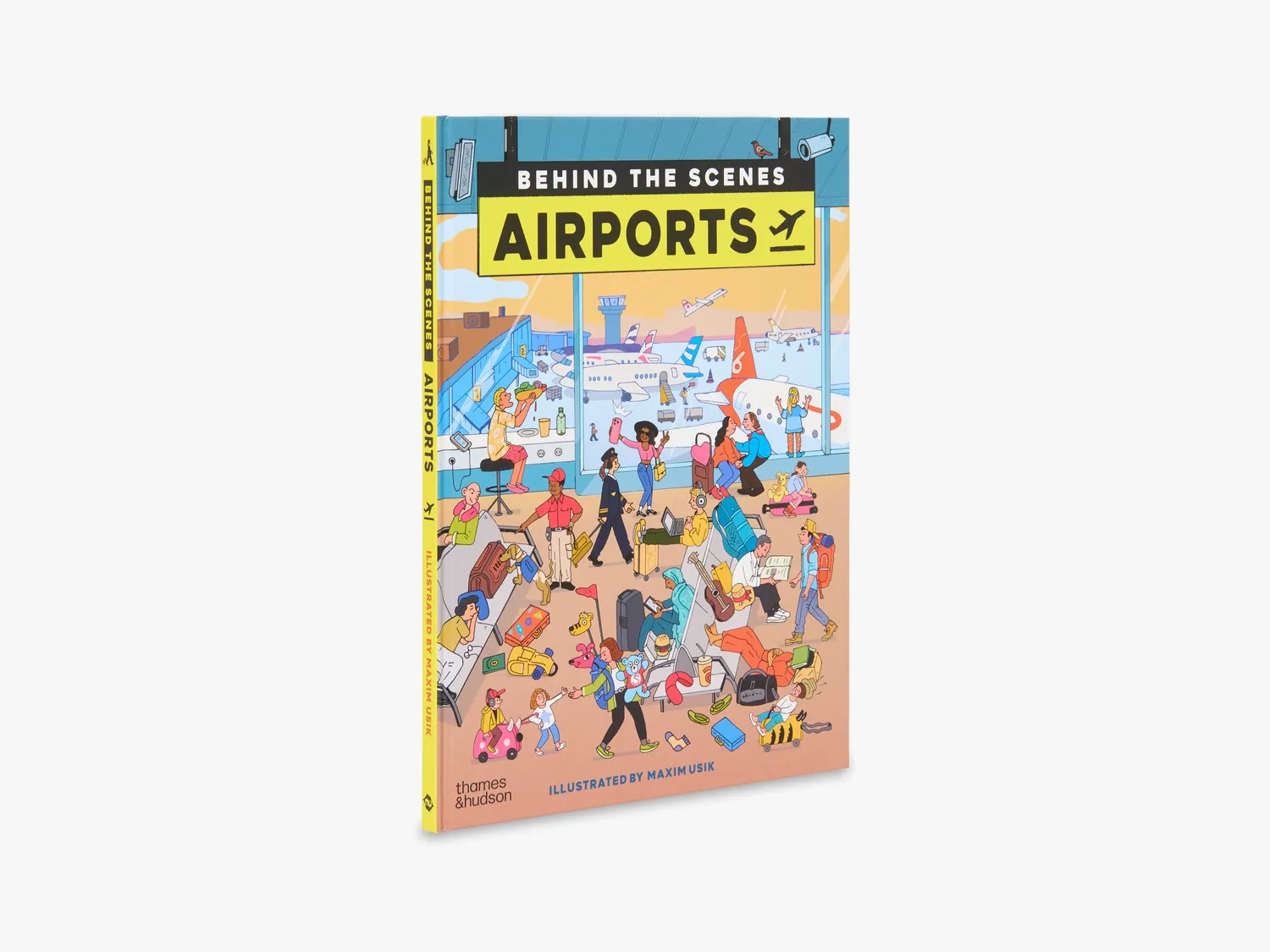 Thames & Hudson Airports børnefagbog illustreret