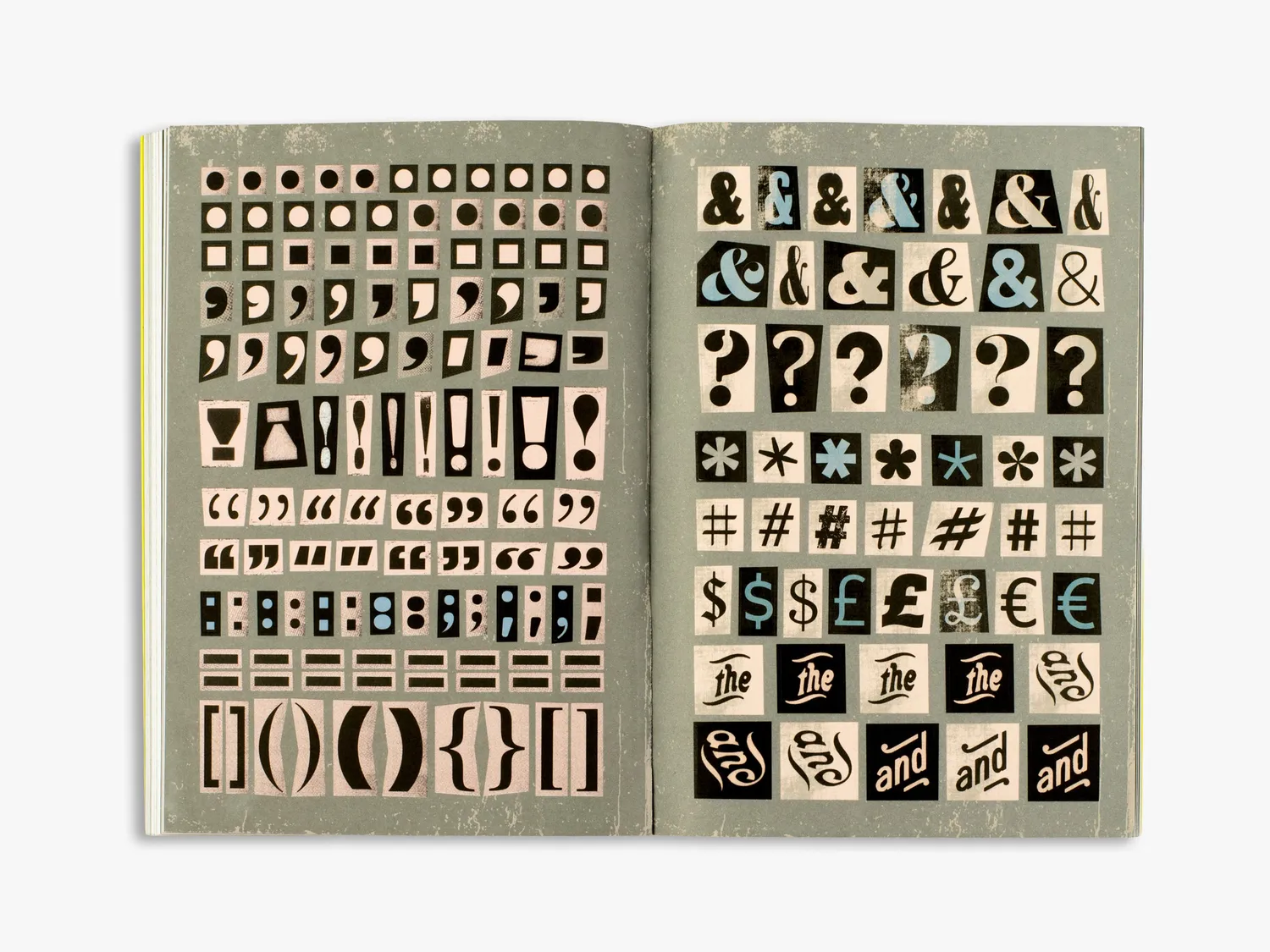 Thames & Hudson Ransom Note klistermærkebog 2000 stk