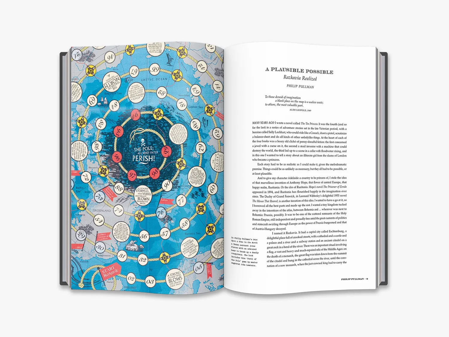 Thames & Hudson The Writer's Map bog om litterære kort
