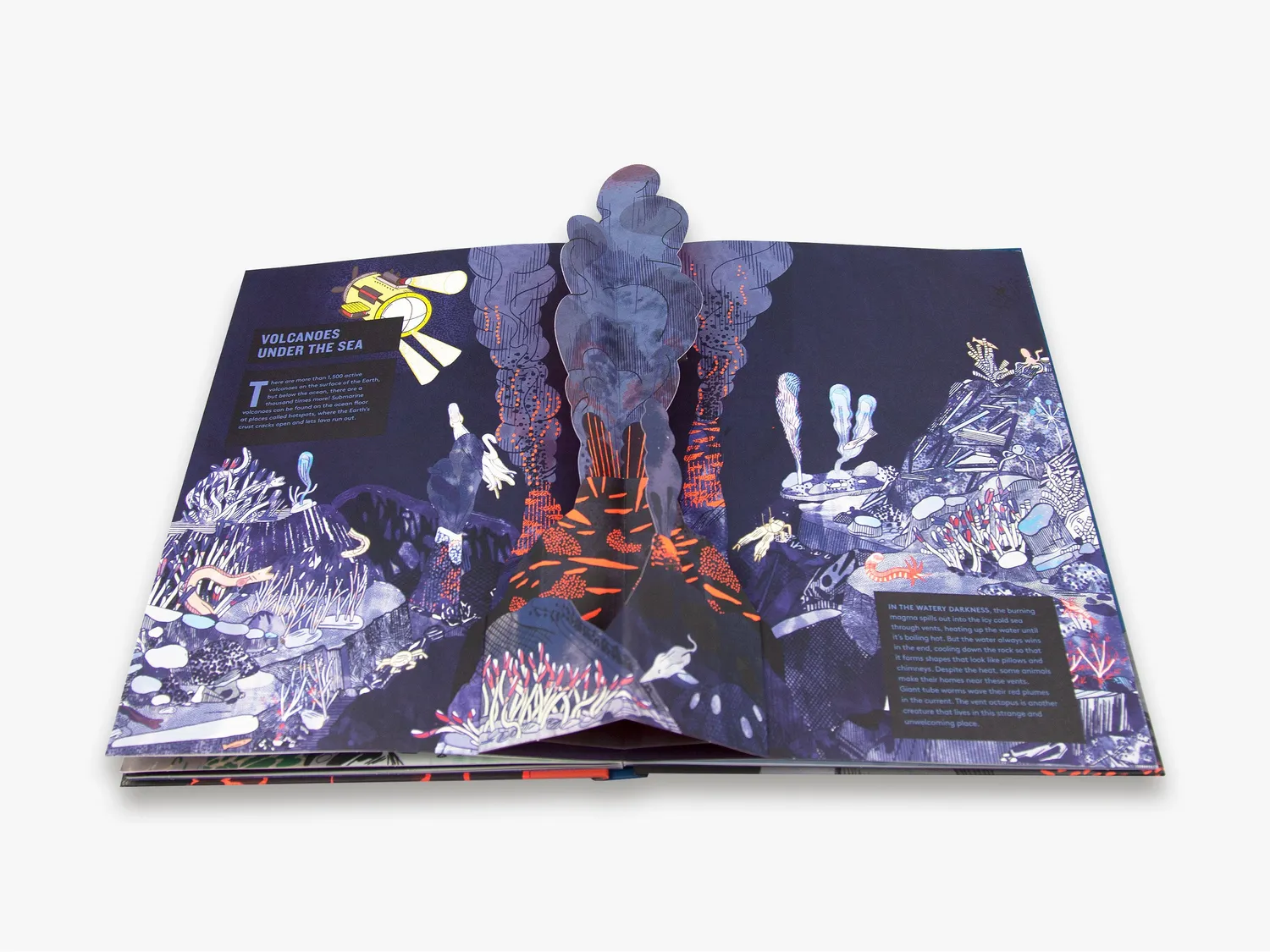 Thames & Hudson Pop-Up Volcano pop-up bog vulkaner