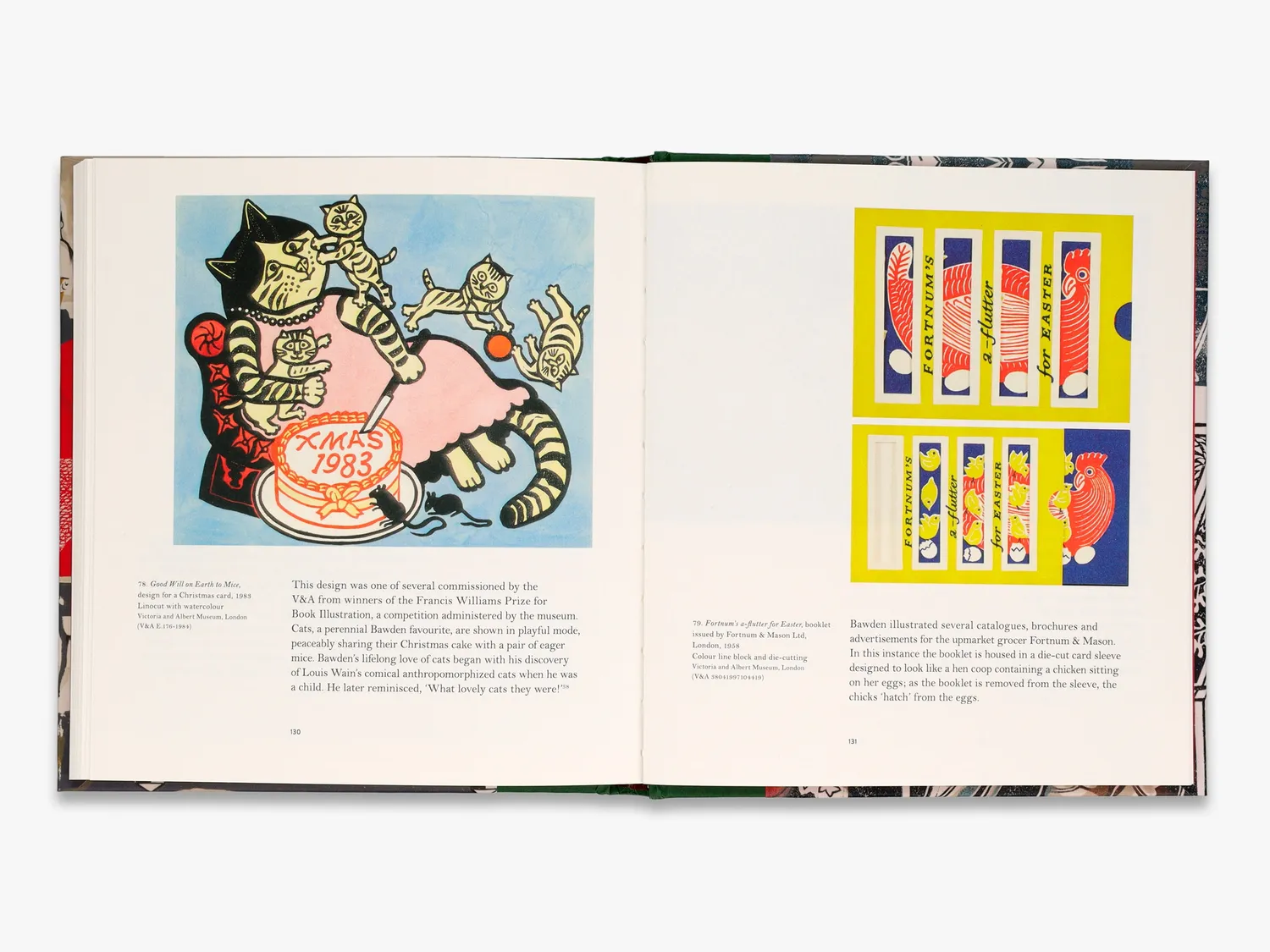 Thames & Hudson Edward Bawden's England bog 85 V&A værker