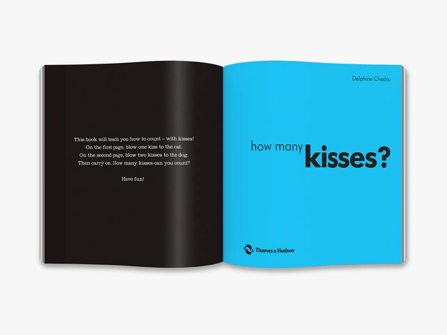 Thames & Hudson How Many Kisses? billedbog – tællebog med kys