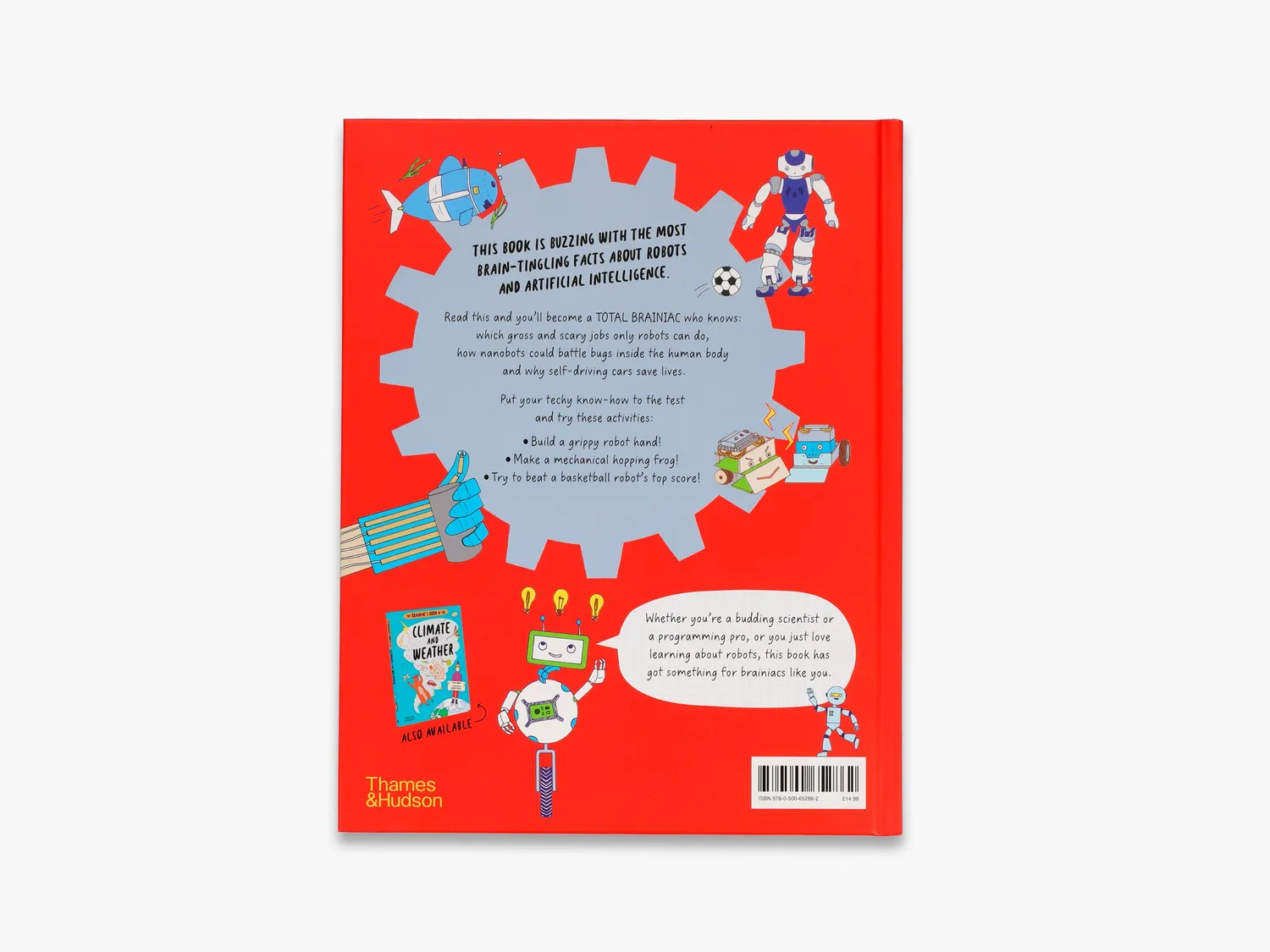 Brainiacs Book of Robots and AI læsebog – robotter