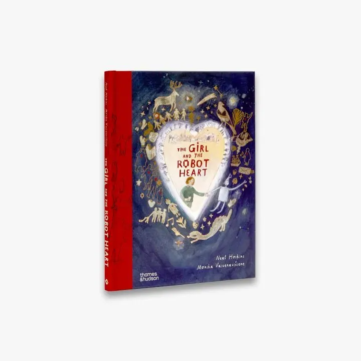 Thames & Hudson The Girl and the Robot Heart billedbog julehistorie