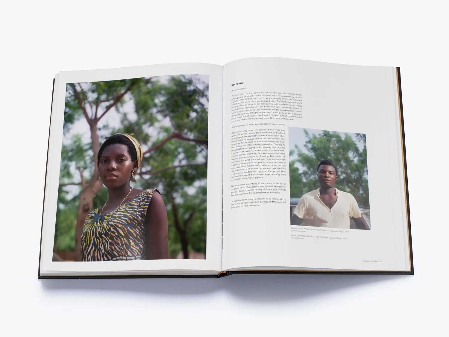 Thames & Hudson Todd Webb in Africa fotobog illustreret
