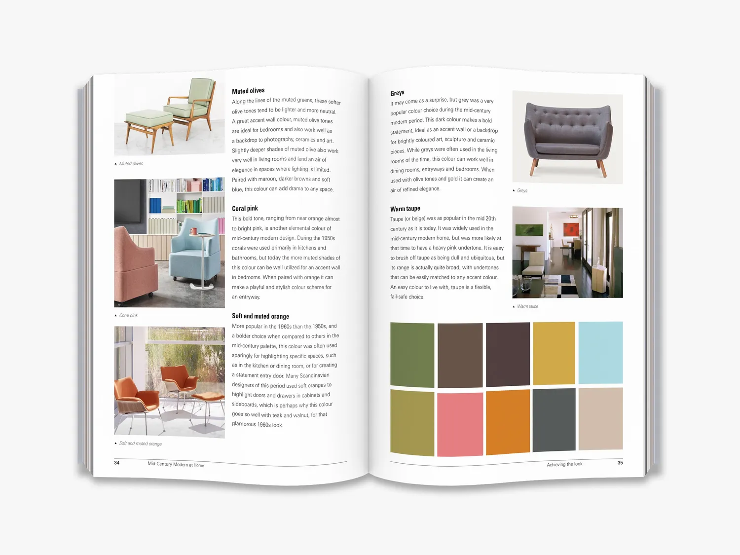 Thames & Hudson Mid-Century Modern at Home boligbog