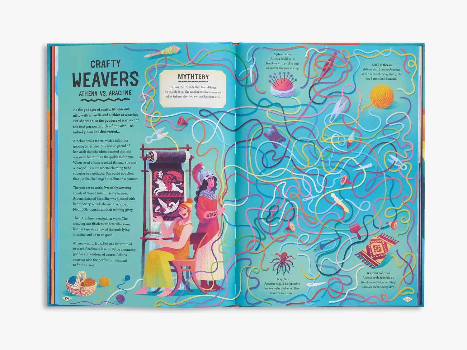 Thames & Hudson Puzzle Hero Greek Myths puslebog – græske myter